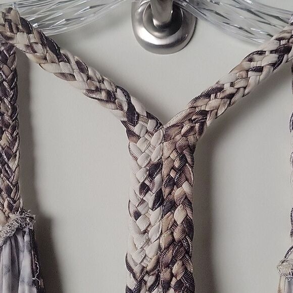 NEW Mara Hoffman XS Maxi Dress Snake Animal Tank Long Boho BodyCon Sexy Backless - Picture 7 of 11